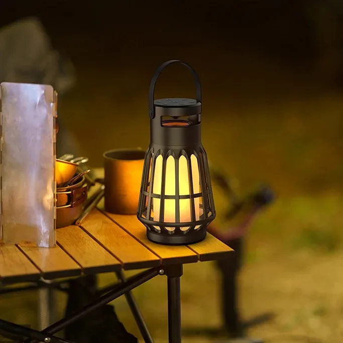 outdoor waterproof  Camping lamp speaker with white noise gift