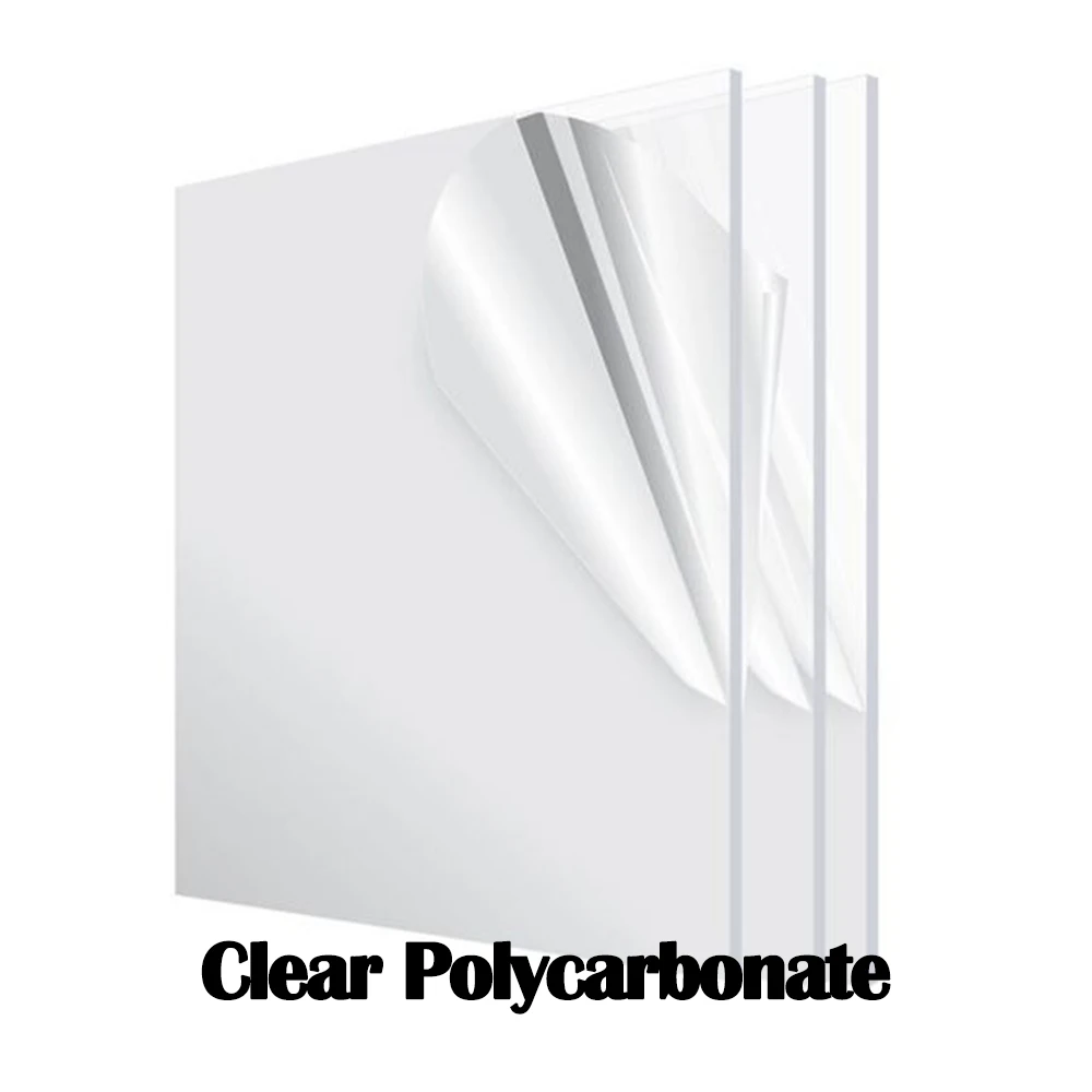 XINTAO Wholesale 1mm 0.5mm Clear Thick High Gloss Acrylic PMMA PC Laminated Polycarbonate Sheet