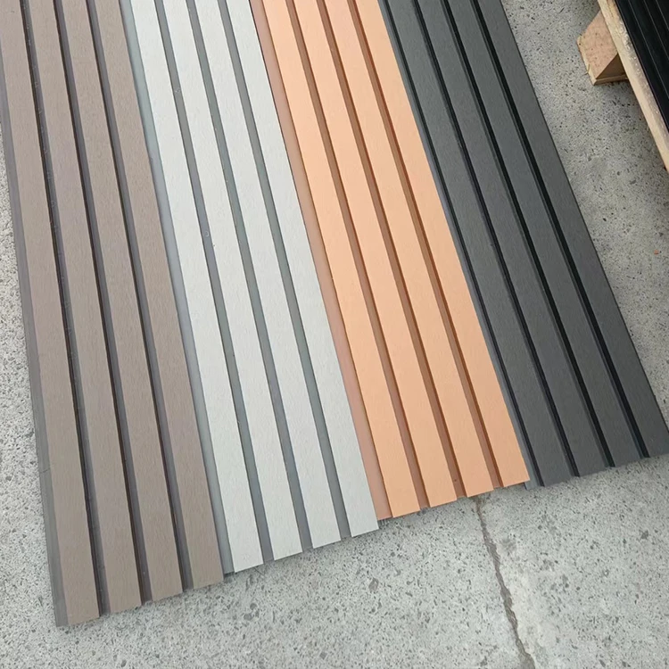 2024 Durable and Beautiful  Outdoor WPC Wall Panel Wood Plastic Composite cladding exterior Panel Facade