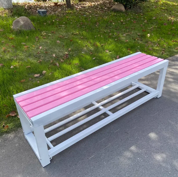 Best-selling modern gym bathroom Metal bench patio outdoor garden bench