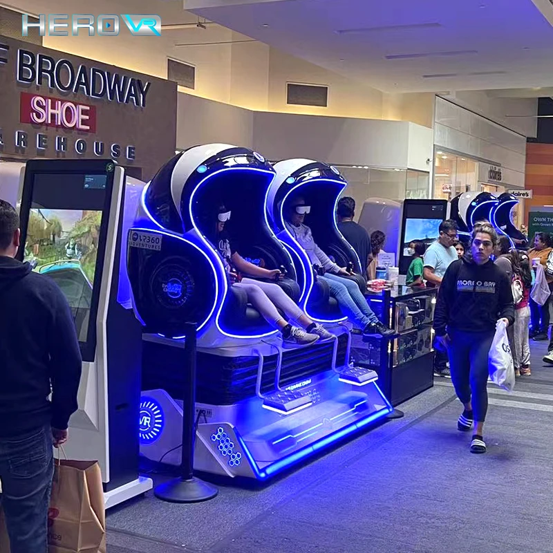 HEROVR Shopping Malls Fast Return Investment Fun Futuristic Experience Customized 9d VR Cinemas for Kids