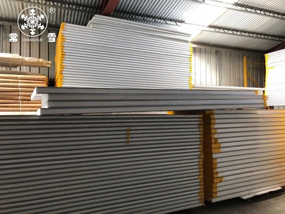 50-200mm polyurethane foam sandwich roof panel