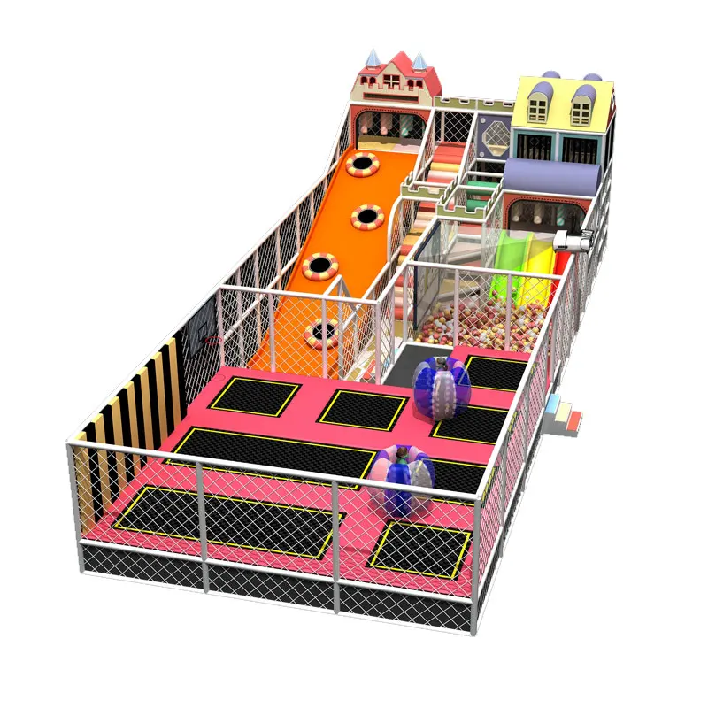 Factory new design commercial adult kids big park indoor cheap trampolines for sale