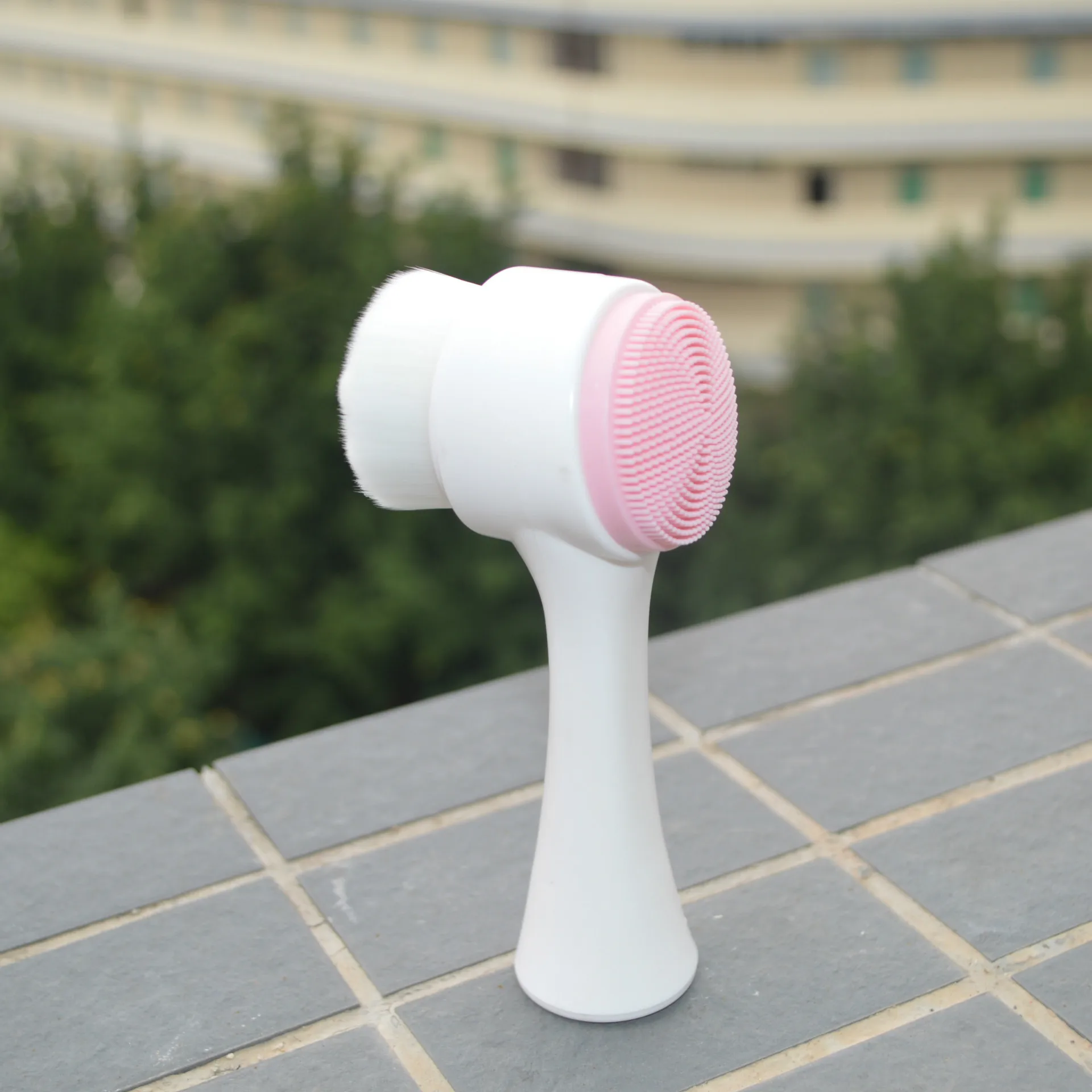 Amazon top seller facial make up deep Pore cleaner blackhead remove tool silicone face scrubber exfoliator cleanser brush