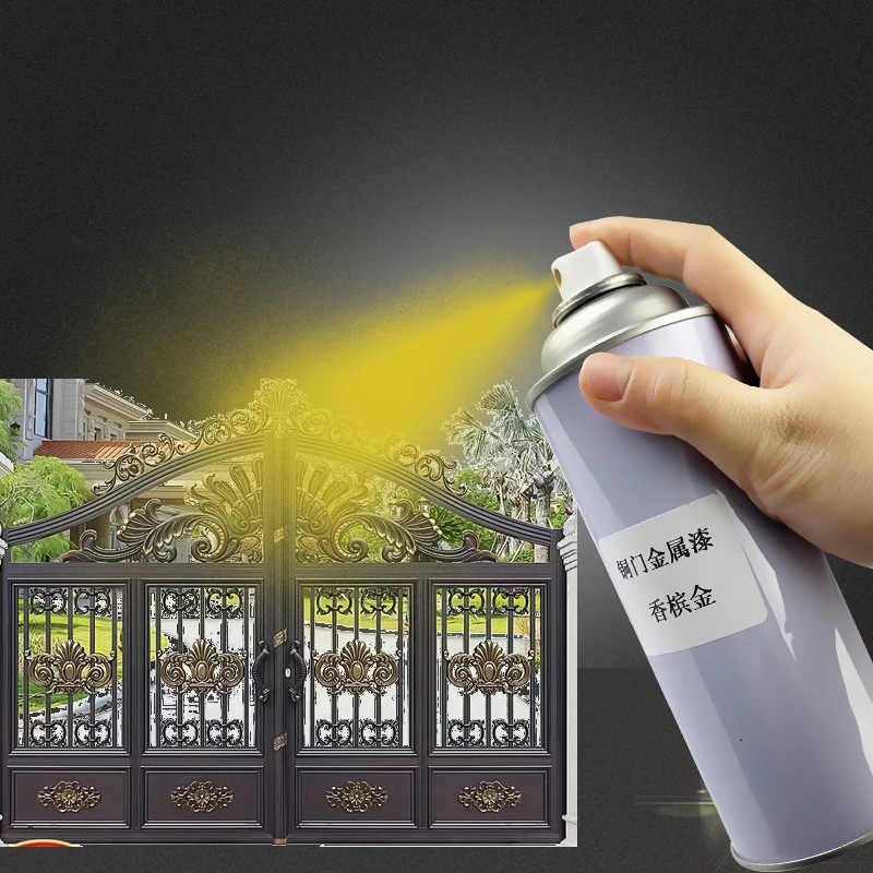Anti theft door  repair paint self painting iron railing refurbishment color change bronze bronze paint bru