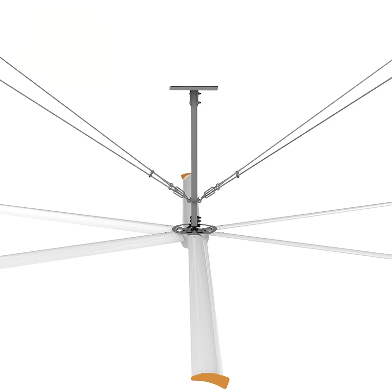 PMSM direct drive school restaurant big fan hvls commercial ceiling fan