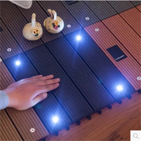 
wood laminate flooring diy wpc deck tiles is easy to install 