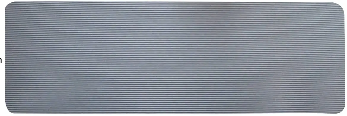 Для занятий спортом йогой и пилатеса здоровье фитнес-72 "x 24" бутадиен-нитрильный каучук комфорт пены коврик для йоги