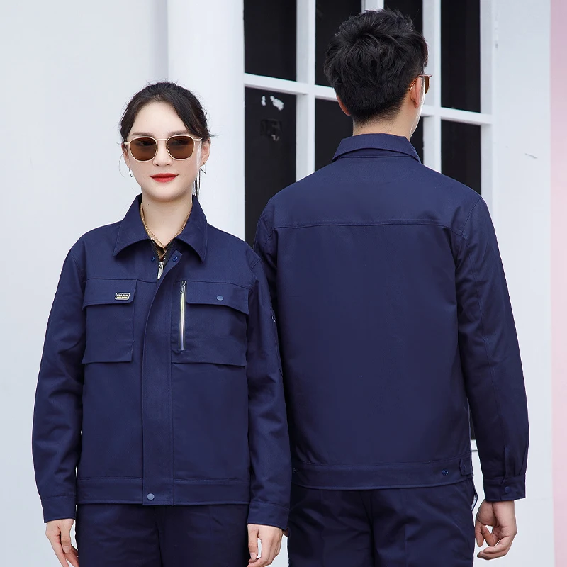 New Factory Direct Car Repairs Worker Uniforms Pro Customized Work Wear Breathable and Wear-resistant Work Jacket and Pants