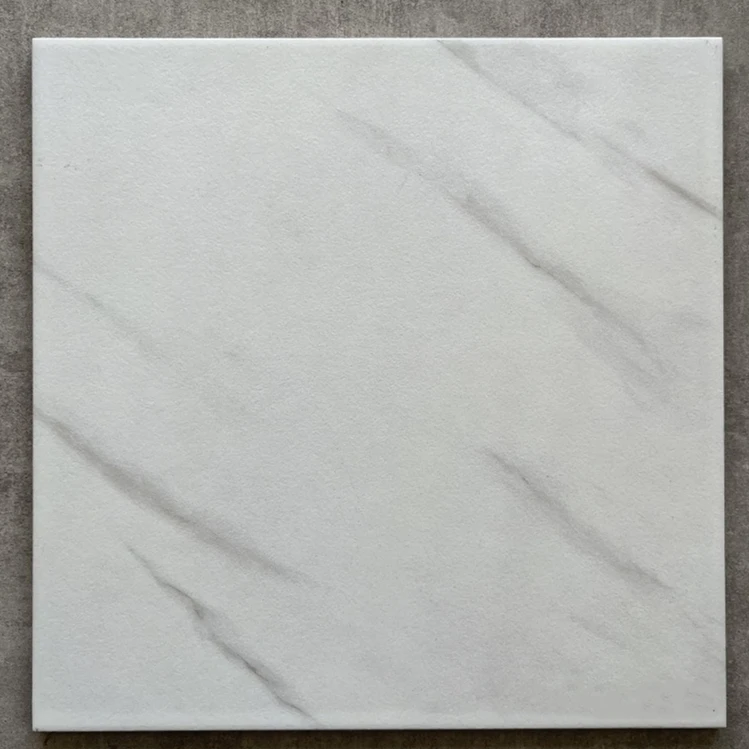 30x30 white carrara marble bathroom tiles ceramic marble slip resistant tiles in the bathroom