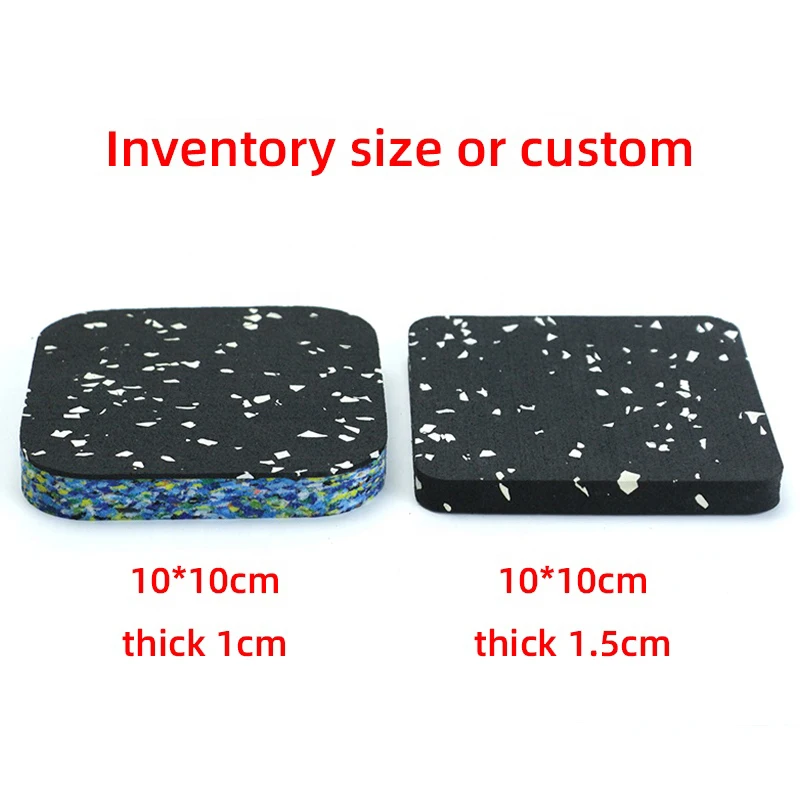Hot Sale Fitness EPDM Rubber Tile Gym Rubber Floor Mat commercial gym floor mat indoor shooting range rubber floor