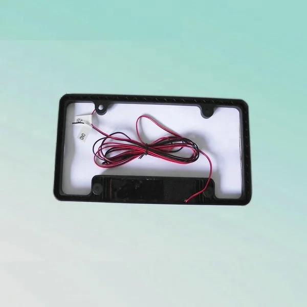 CE Nigeria 31X16.5cm 12V 7X23pixel red programmable scrolling led license plate lamp