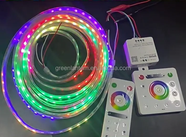 600 Pixel SPI LED Controller App 2.4G Remote Control WS2811 WS2812B Addressable RGB LED Sync Group Music Controller 5-24V SP638E
