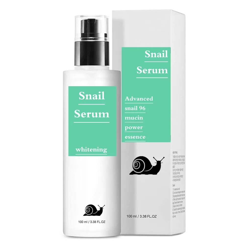 Snail Whitening Serum Advanced Korea Liquid Skin Care Product 100% Natural Collagen Moisturizer Face Female Anti Acne 500 Pcs