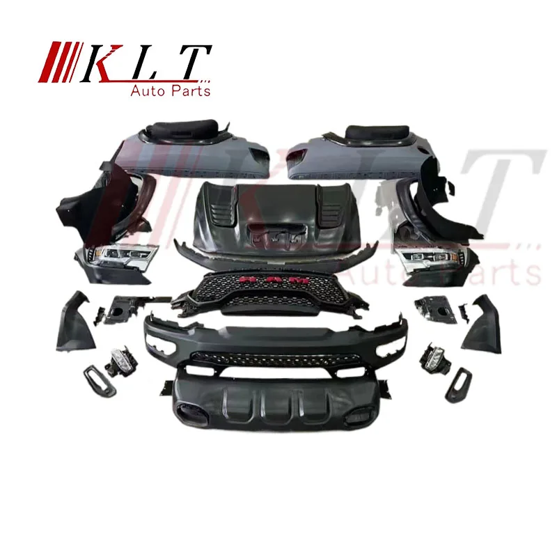 KLT Car Bumpers Upgrade Trx Conversion Body Kits For Dodge Ram 1500 2019 2020 2021 2022 Trx Kit Accessories
