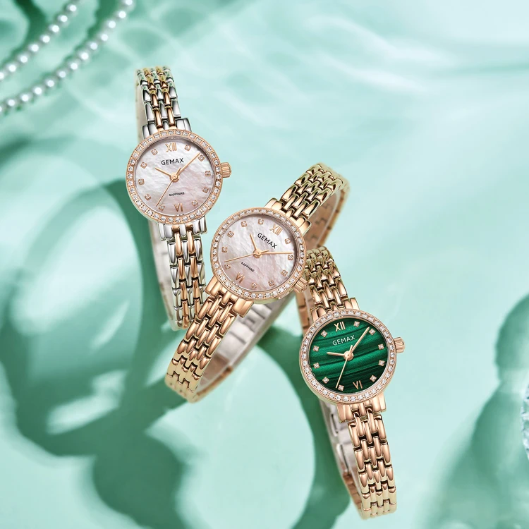 Fashion ladies relogio feminino luxury womens watch wrist cheap all steel  quartz watches