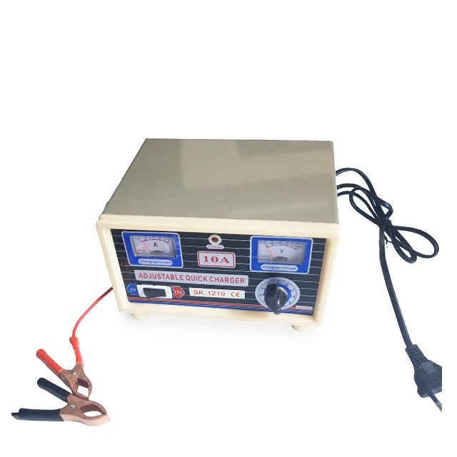 portable emergency  electric car battery charger 12v 24v 10a 10amp smart car battery charger lead acid battery charger module