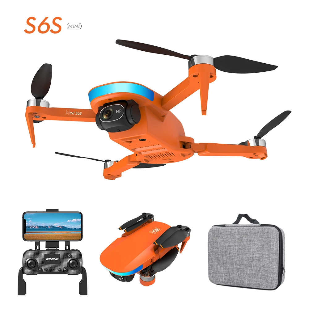 New Arrival 150G Mini Dron S6S 4K 5G WIFI 1500M Range Drone RC Quadcopter 150G S6S Mini Drone With 4K Camera And GPS