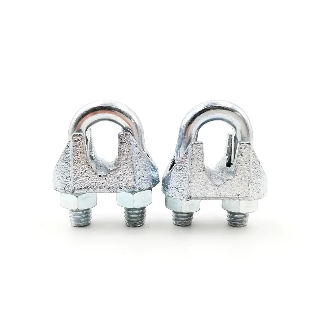 Малогабаритный зажим для проволочного троса американского типа