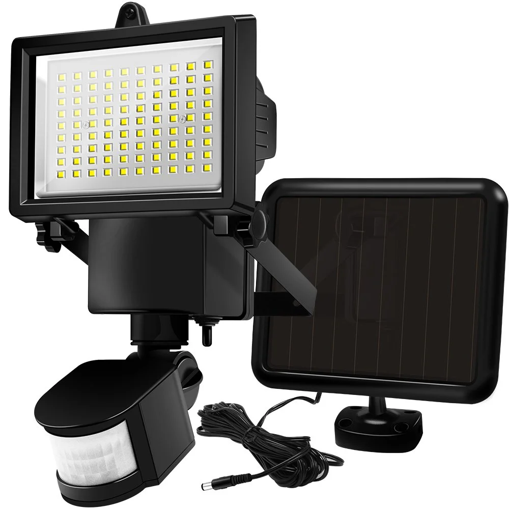 
90 LED Solar Motion Sensor Security LED Flood Lights Outdoor Super Bright LED Solar Power Lights 