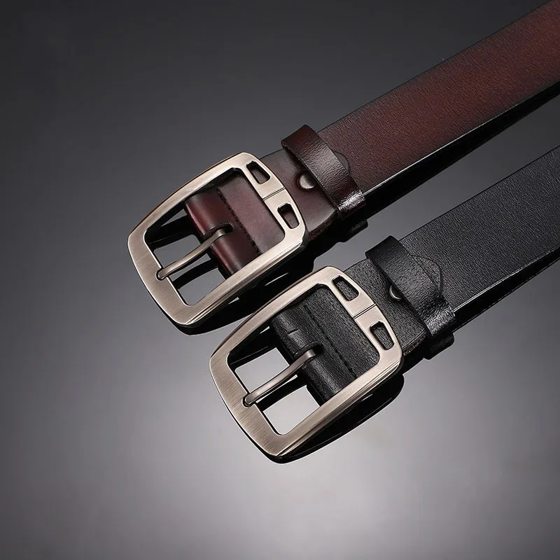 man Skinny Leather Leather Belts With For Jeans Adjustable Fashion  Waist Belt With Pin Buckle