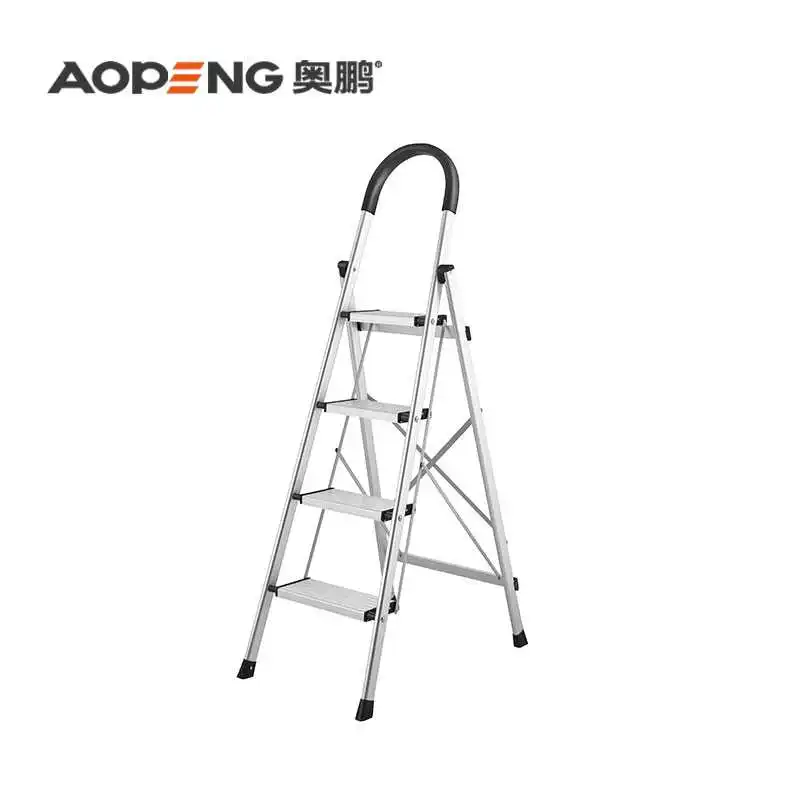 5 step aluminum household compact step ladder folding laddder with high quality AP-2404