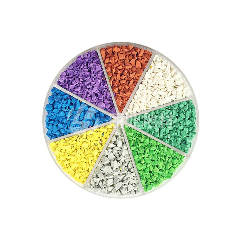 Synthetic Aging Resistant Non-toxic Epdm Rubber Granules For Child Play Area