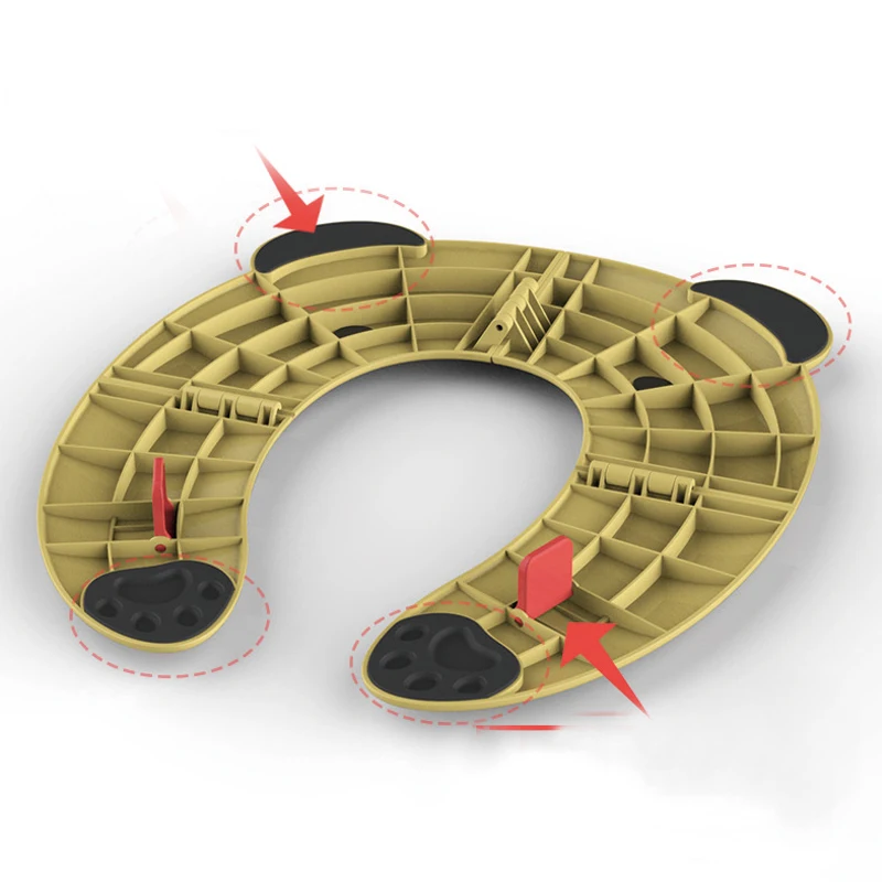 Potty Chair Bear Shape Toilet Seat Acceshirteus Sizeat-shirt Support Bathroom Animal DARC Shirtkids Potty with Certificate Child