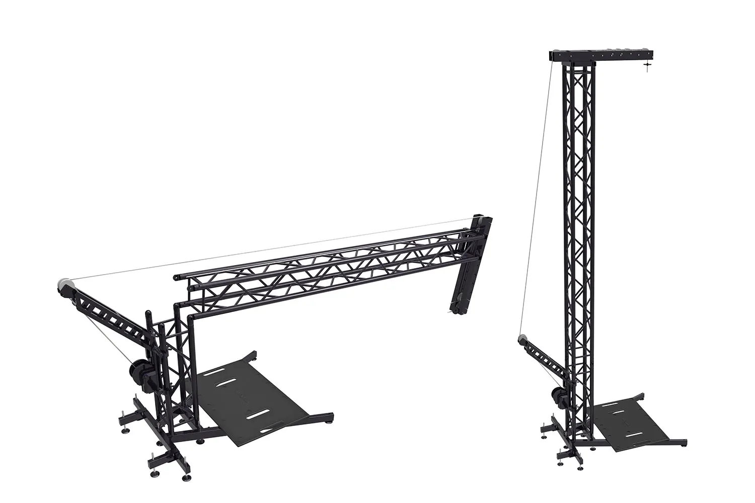 Line array stand truss DJ light stand exhibition aluminum bolt truss structure