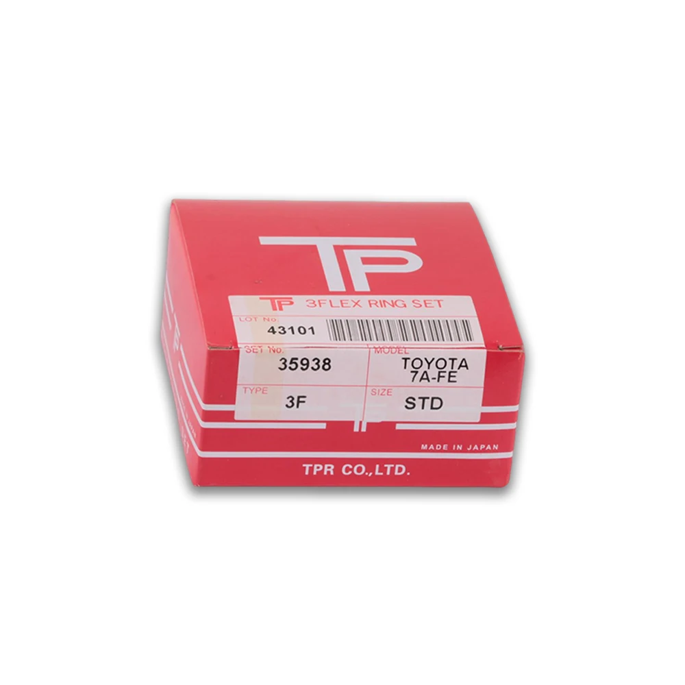 high quality 7A 35938 13011-16320 7A-FE STD Piston Ring for Toyota Caldina Sprinter Carina Corolla 1301116320