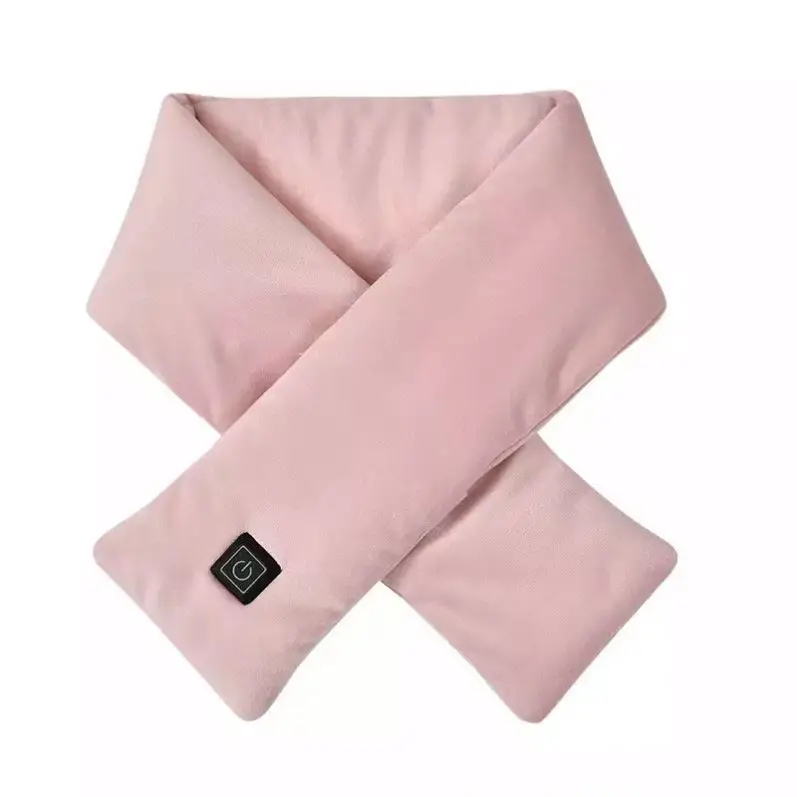 2024 Winter Warm cold-proof Smart Control Temperature Heated USB Rechargeable Heating Neck Scarf for heated scarf