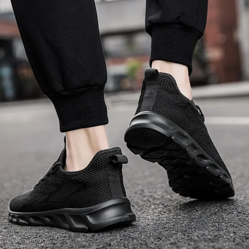 Dana  ZH051 Comfortable Men Sneakers Slip On Comfortable Running  Outdoor Walking Tennis  Anti-slip Male Footwear