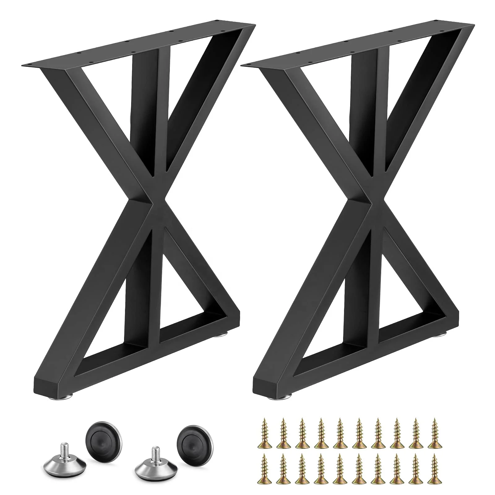 Table Legs Wrought Steel Round Bench Coffee Dining Industrial Restaurant Furniture Frames Cast Iron Table Legs Metal For Table