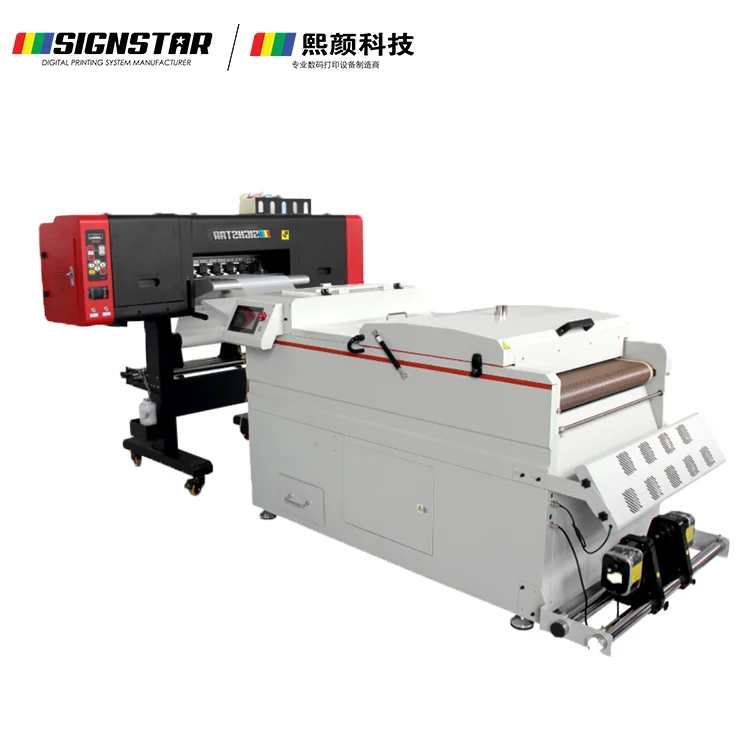 Signstar Pet Film Dtf Printer Set I3200 t Shirt Dtg 60cm 3 Heads Printing Machine Large Dtf Printer