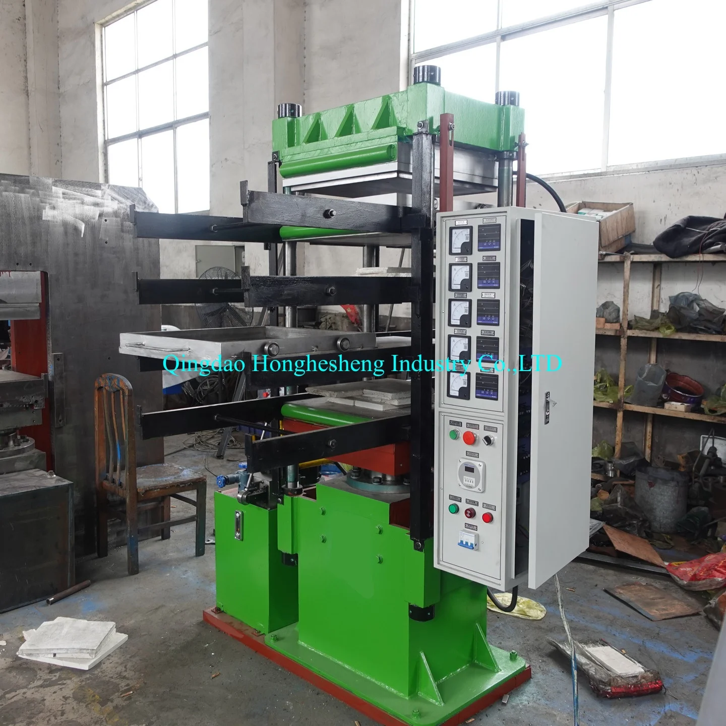 Xlb_550x550x4 Rubber Tiles Vulcanizing Press/rubber Mold Vulcanizer