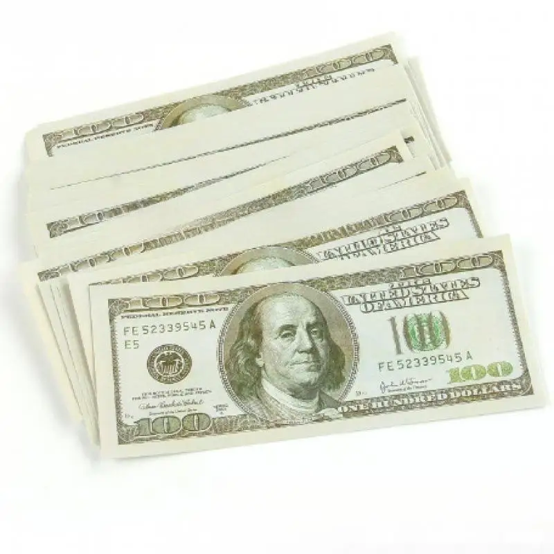Party Novelties Quality Ready To Ship Aged Realistic Cash UK Pound USA 100 Dollar Euro Biljetten 1:1 Bill Paper Copy Prop Money