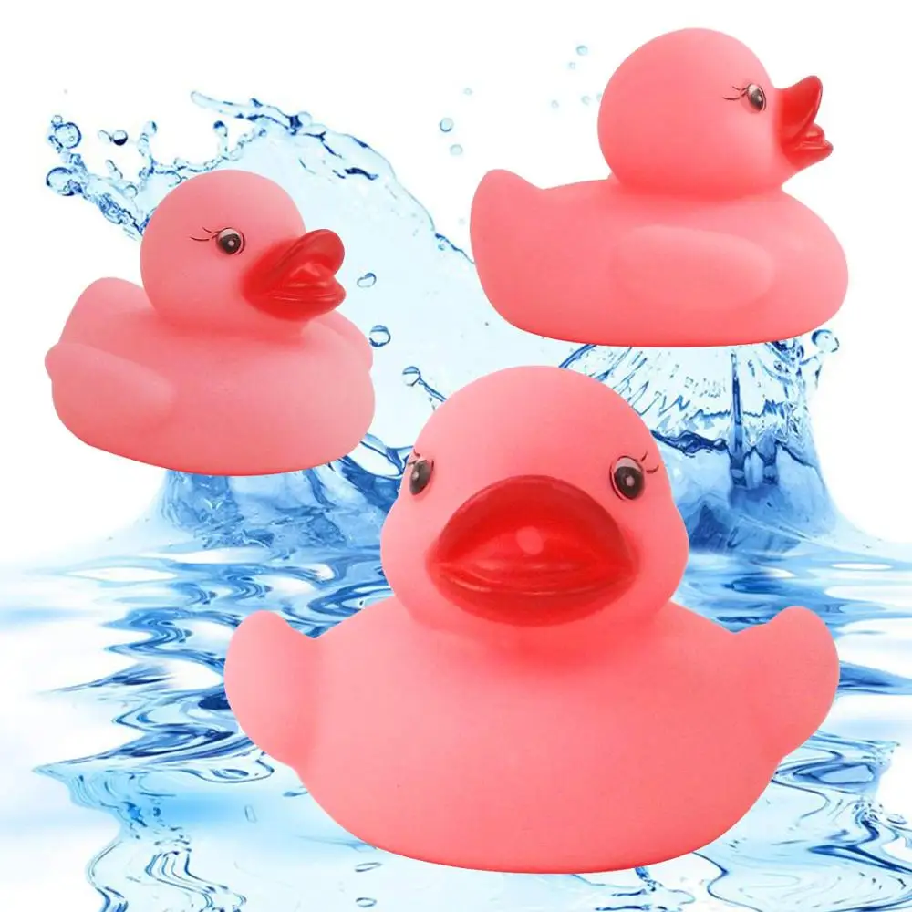 Classic Rubber Duck Bath Toys - Float and Squirt Duckies for Baby Shower
