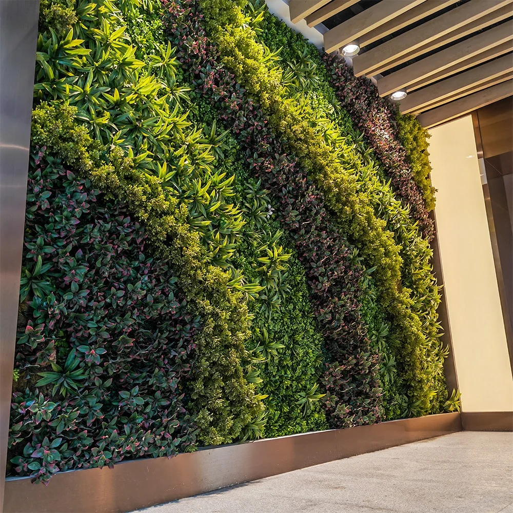 Artificial plant artificial flower Artificial Grass Wall Panels Backdrop Boxwood Panels