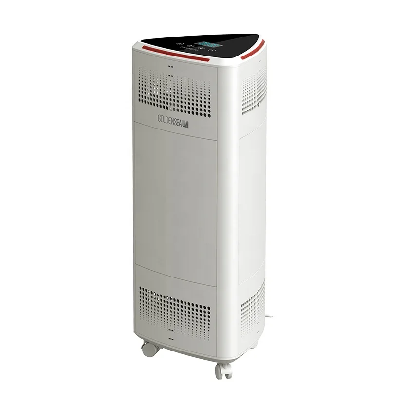 
GOLDENSEAUV 800m3/h indoor large space far uvc without ozone air refresher air purifier machine 