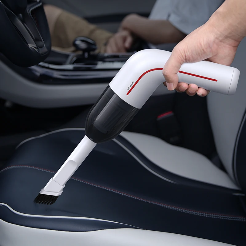 USAMS ZB253 Portable 5500Pa Strong Suction Desktop Automatic Mini Wireless Handheld Vacuum Cleaner