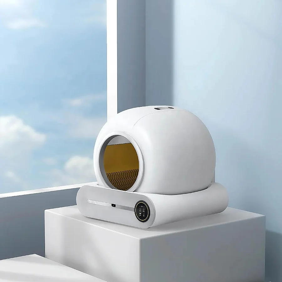 TUYA WiFi Connection Ultra-quiet Automatic Cat Toilet APP Control Self Cleaning Smart Cat Litter Box