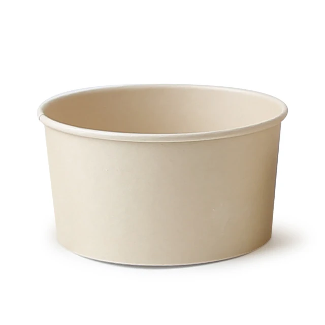 
16oz/25oz/32oz/36oz/42oz/50oz Disposable salad bamboo bowl with plastic lid 