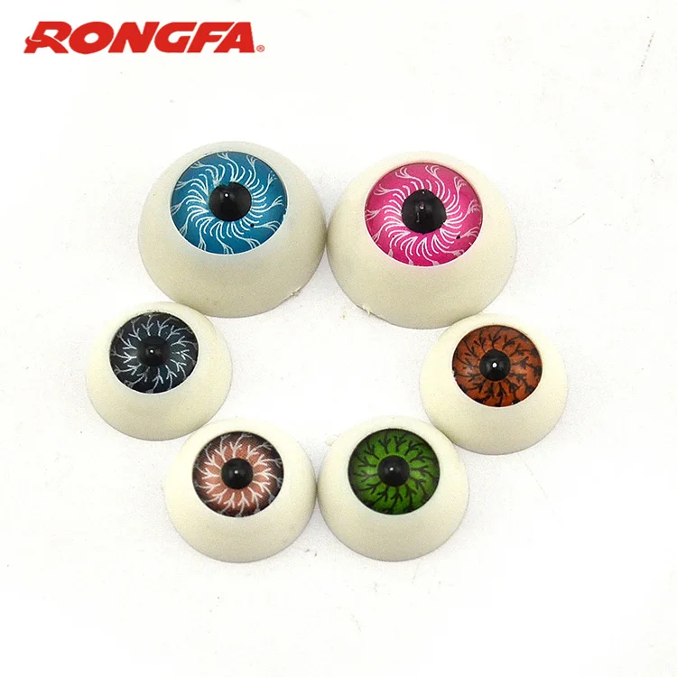 High quality oval googly eyes realistic plastic acrylic eyes 200pcs plastic eyes