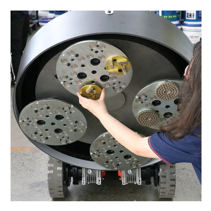 856mm planetary concrete floor grinder Remote Control floor grinder polisher  25HP  concrete grinder