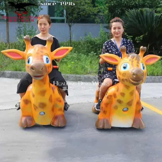 High quality rechargeable ride on mechanical animal electric scooter