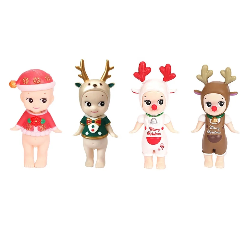 New Design Kid Christmas Blind Box Doll Colorful Cute Baby Doll Toy