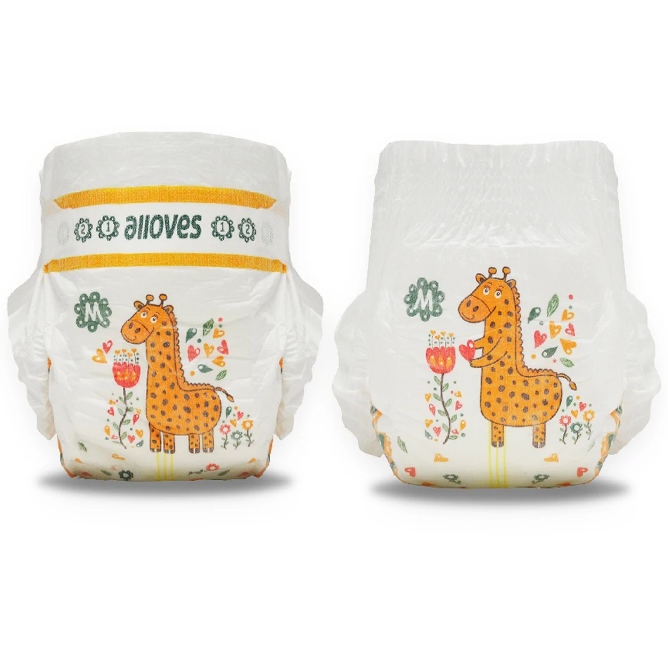 China OEM Custom Pampers Baby Diapers Wholesale Ultra-Thin High Absorption Disposable Babies nappies Baby Wipes