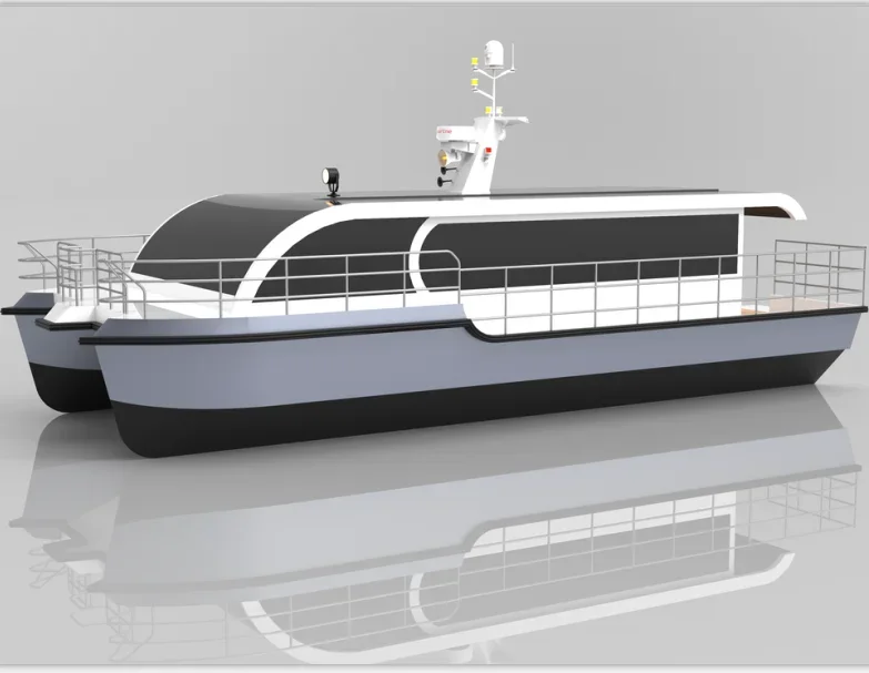 16m 53ft 60 passengers aluminum catamaran  ferry  boat passenger boat for sale