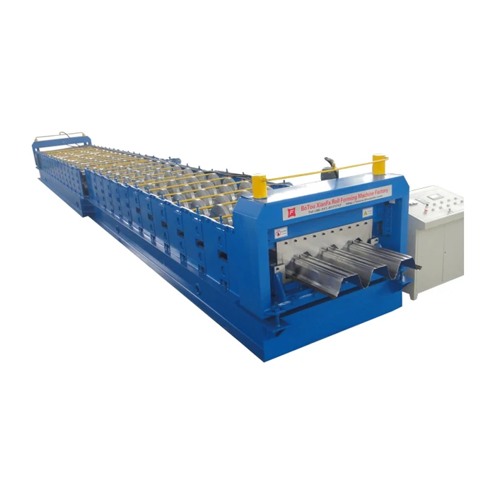 floor deck roll forming machine for the structural concrete galvanized sheet floor deck roll forming machine