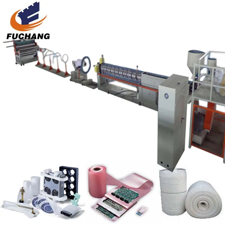 Polyethylene Sheet Extrusion Line Expanded PE Sheet Making Machine with single screw extruder